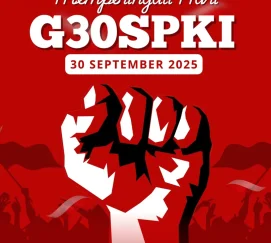 30 September 1965 – 30 September 2025 Hari ini kita mengenang salah satu peristiwa kelam dalam sejarah bangsa: G30S/PKI.