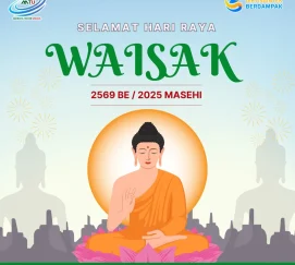 Selamat Hari Raya Waisak 2569 BE / 2025 Masehi Semoga cahaya kebijaksanaan, cinta kasih, dan kedamaian selalu menyertai langkah kita semua.