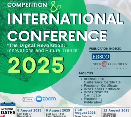 INTERNATIONAL CONFERENCE & SCIENTIFIC PAPER COMPETITION 2025 ✨🌍 📣 Tema: “The Digital Revolution: Innovations and Future Trends”