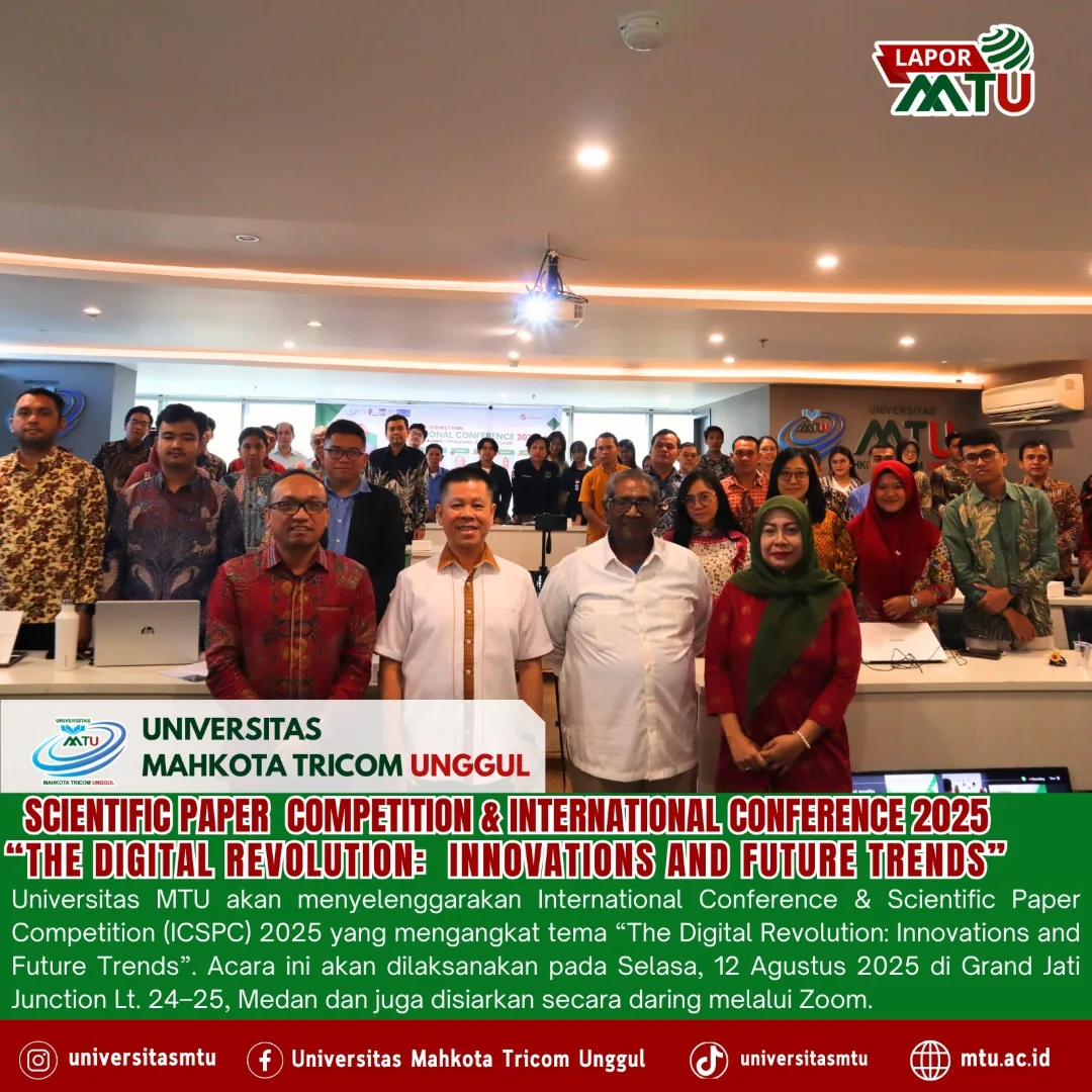 🌍✨ MTU Goes International! ✨🌍Universitas Mahkota Tricom Unggul (MTU) kembali menghadirkan aja