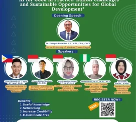 INTERNATIONAL WEBINAR – FREE! 🌍 AI for Good in Practice: Ethical Challenges and Sustainable Opportunities for Global Development