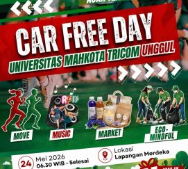 CAR FREE DAY BERSAMA UNIVERSITAS MAHKOTA TRICOM UNGGUL