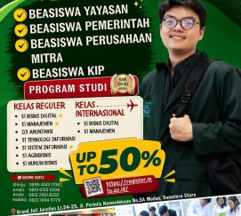 Masa depan cerah dimulai dari pilihan yang tepat!