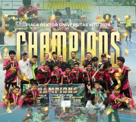 WE OWN THE COURT! CHAMPIONS OF PIALA REKTOR MTU 2026!